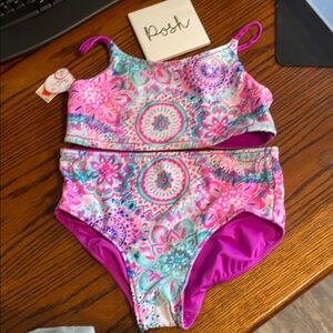 Justice Kids Swim Set - Pink and Purple
